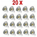 PACK 20 BOMBILLAS LED GU10 COB 5W