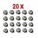 PACK 20 BOMBILLAS LED GU10 ELEGANCE COB 5W