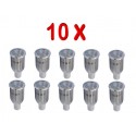 PACK DE 10 BOMBILLAS LED MR16 COB 10W 220V