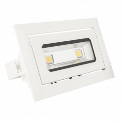 DOWNLIGHT LED RECT. BASC. 13W