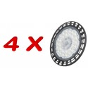 PACK DE 4 CAMPANAS LED UFO SMD 100W 