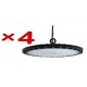 LOTE DE 4 CAMPANAS LED UFO SMD 200W ALTO RENDIMIENTO