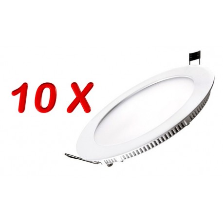 PACK 10 UNIDADES PLACA LED CIRCULAR 18W